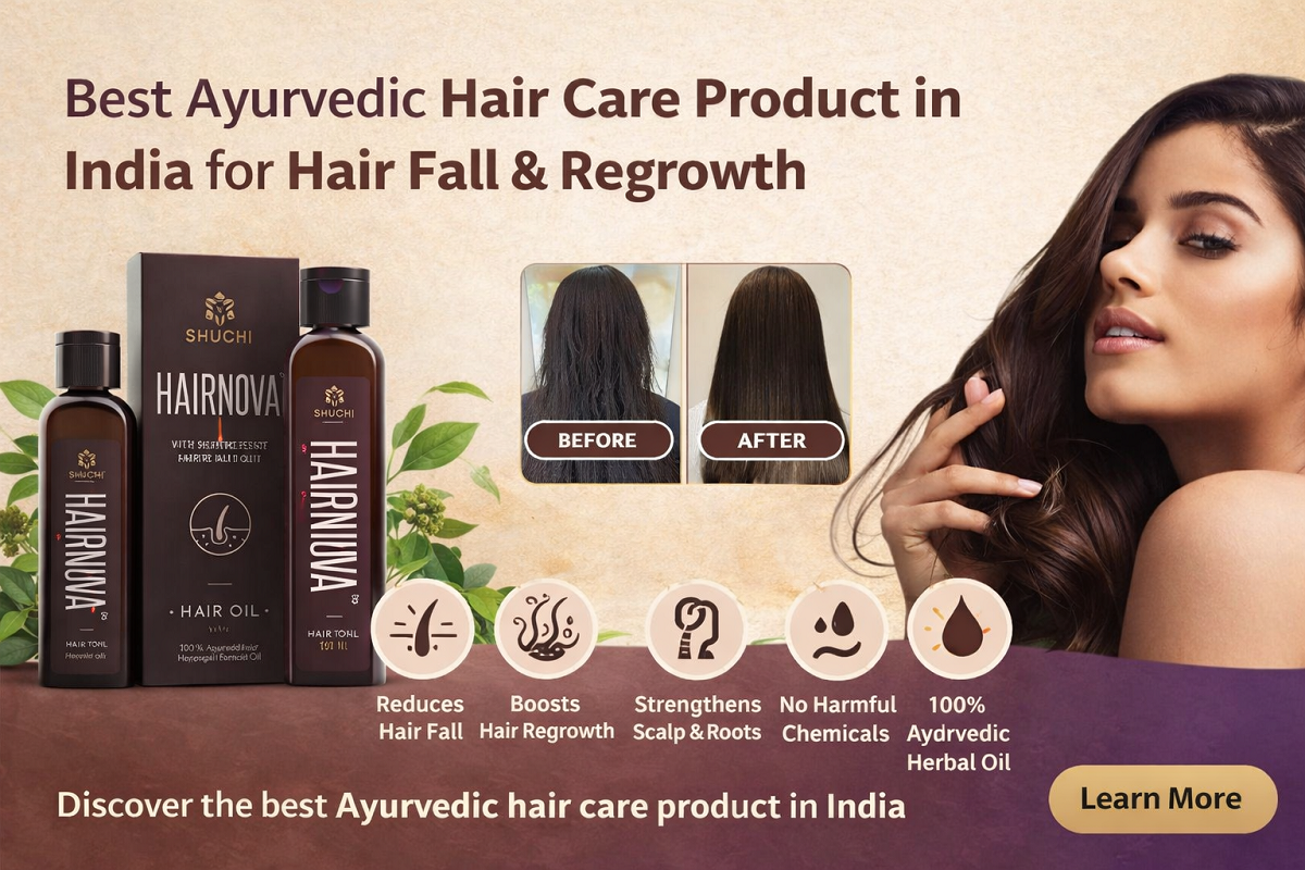 What Is the Best Ayurvedic Hair Care Product in India for Hair Fall & Regrowth?