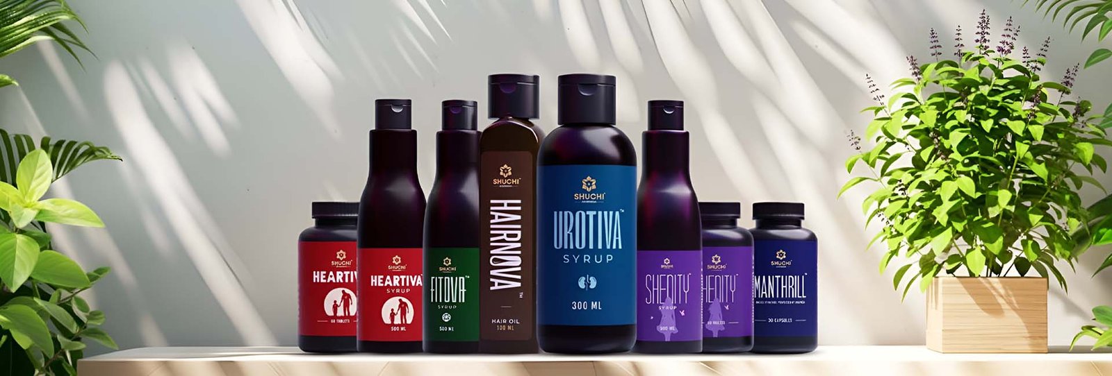 Shuchi Ayurveda Banner – Herbal Wellness Solutions