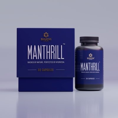 Manthrill Capsules Herbal Supplement for Men